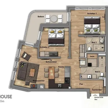 Appartement Beachhouse Bansin App 15 *